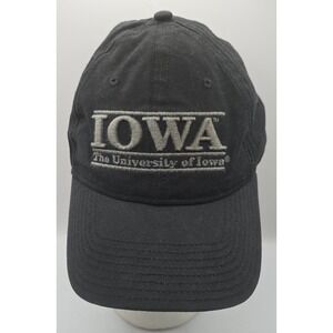 The Game University of‎ Iowa Hawkeyes Black Baseball Cap Strapback Hat NCAA